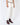 SS20 White Trousers with Leopard Waist 1 of 1 Sample