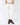 SS20 White Trousers with Leopard Waist 1 of 1 Sample