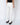 SS20 White Narrow Waistband Trousers