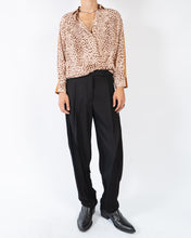 Load image into Gallery viewer, FW19 Black Relaxed Two Tone Trousers