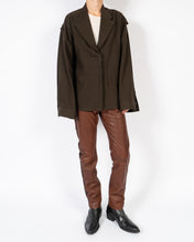 Load image into Gallery viewer, FW13 Brown Pyjama Wool Shirt