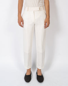 SS20 Highlander Ivory Classic Trousers Sample