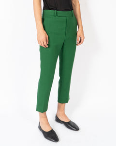 SS19 Cropped Bondi Green Trousers Sample
