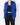 FW20 Royal Blue Drape Silk Shirt