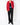 FW20 Red Silk Drape Shirt