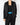 FW20 Black Dali Silk Drape Shirt
