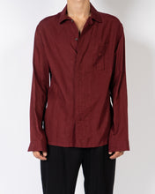 Load image into Gallery viewer, FW17 Burgundy Cotton Army Shirt