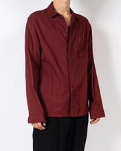 Load image into Gallery viewer, FW17 Burgundy Cotton Army Shirt