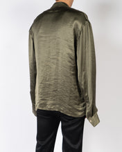 Load image into Gallery viewer, FW13 Khaki Washed Silk Pyjama Shirt