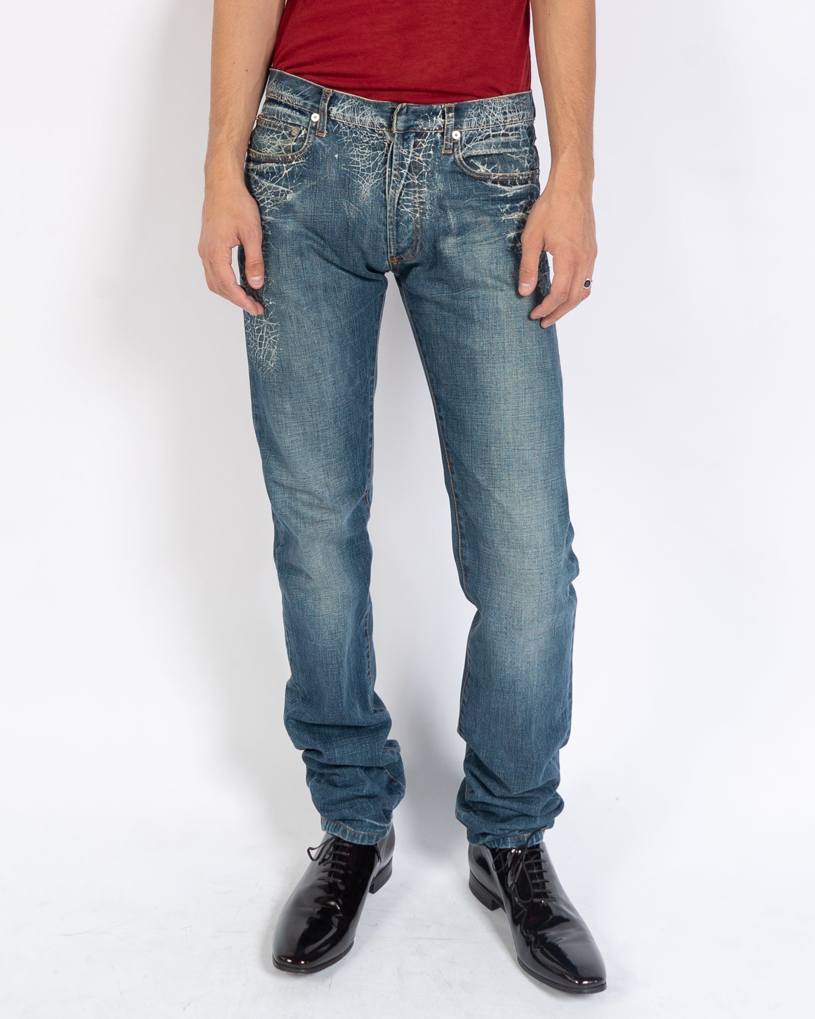 SS07 Spiderweb Denim – Backyardarchive