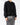 SS18 Black Silk Zip-Up Hoodie Sample