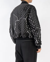 Load image into Gallery viewer, SS18 Embroidered Silk Polkadot Bomber