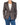 SS16 Cropped Blazer Hororo Chocolate Wool