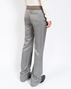 SS15 Grey Elastic Waist Trousers