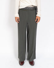 Load image into Gallery viewer, FW06 Green Wool Trousers Sample