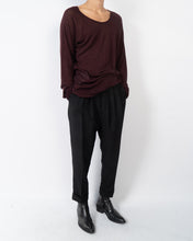 Load image into Gallery viewer, FW15 Chemical Bordeaux Knit