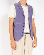Load image into Gallery viewer, SS18 Lilac Silk Waistcoat Sample