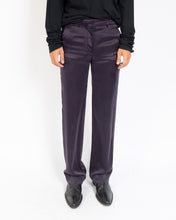Load image into Gallery viewer, SS14 Purple Silk Trousers
