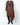 FW18 Orange/Black Jacquard Glitter Coat