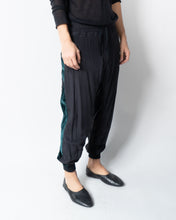 Load image into Gallery viewer, FW18 Velvet Stripe Silk Jogger