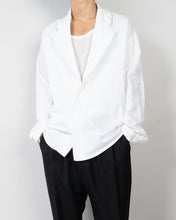 Load image into Gallery viewer, FW16 Optic White Pyjama Shirt
