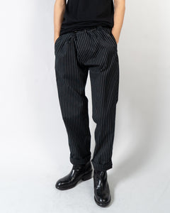 SS18 Striped Belted Trousers