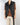 SS11 Leather Zip Biker Waistcoat Sample