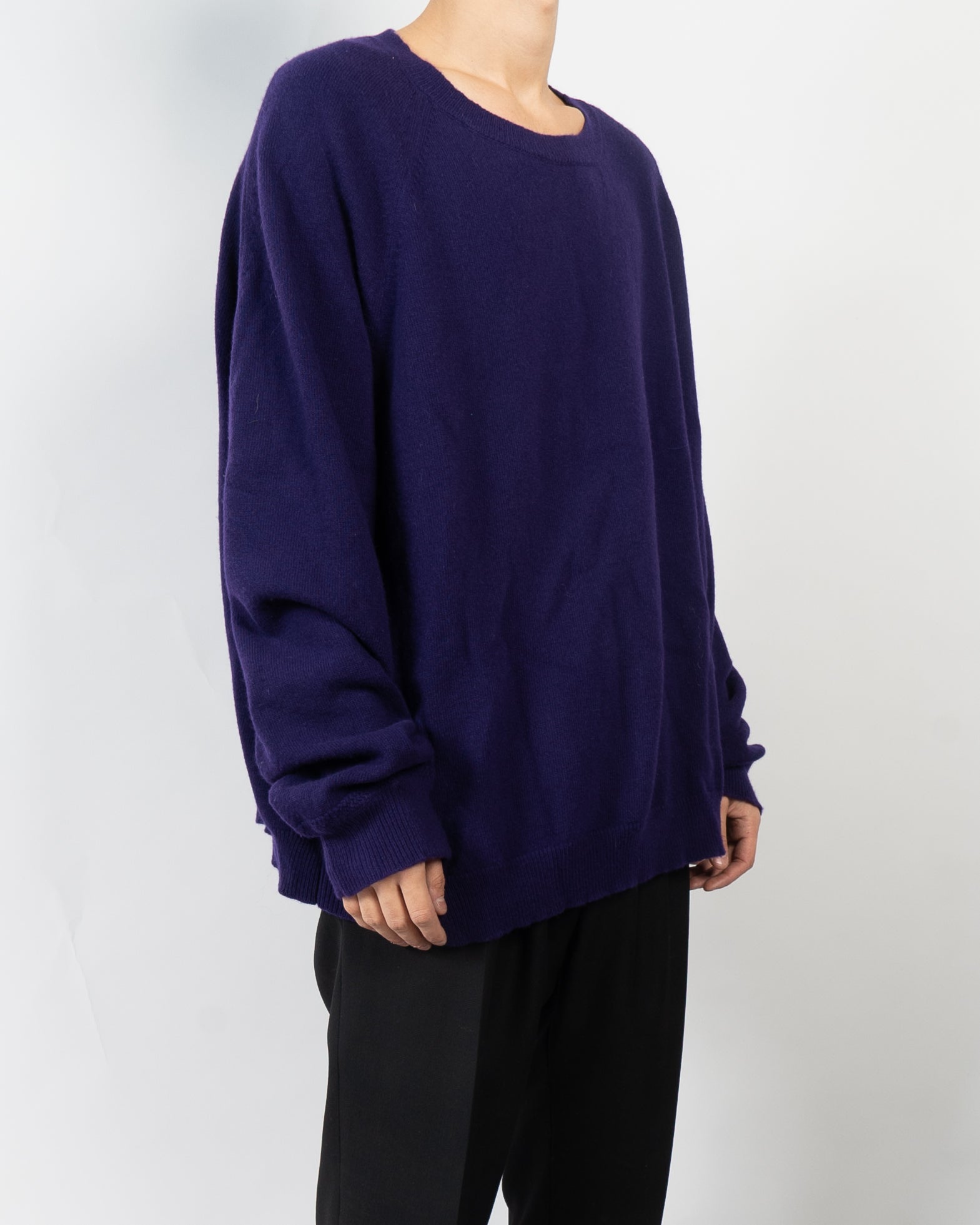 FW17 Duval Purple Oversized Knit 1 of 1 Sample