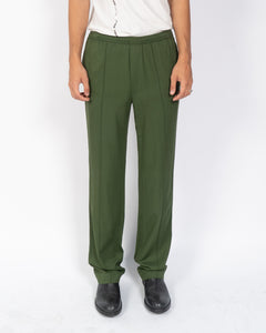 SS20 Khaki Elastic Waistband Trousers Sample