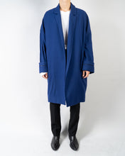 Load image into Gallery viewer, FW19 Oversized Sargent Blue Wool Coat