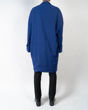 Load image into Gallery viewer, FW19 Oversized Sargent Blue Wool Coat