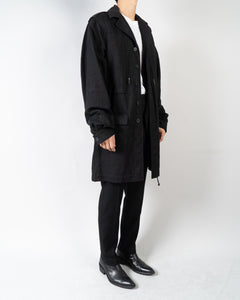 FW16 Hartman Black Coat Sample