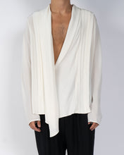 Load image into Gallery viewer, SS18 Ivory Silk Kimono Shirt
