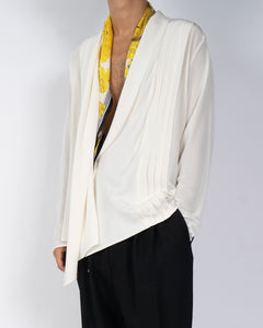 SS18 Ivory Silk Kimono Shirt