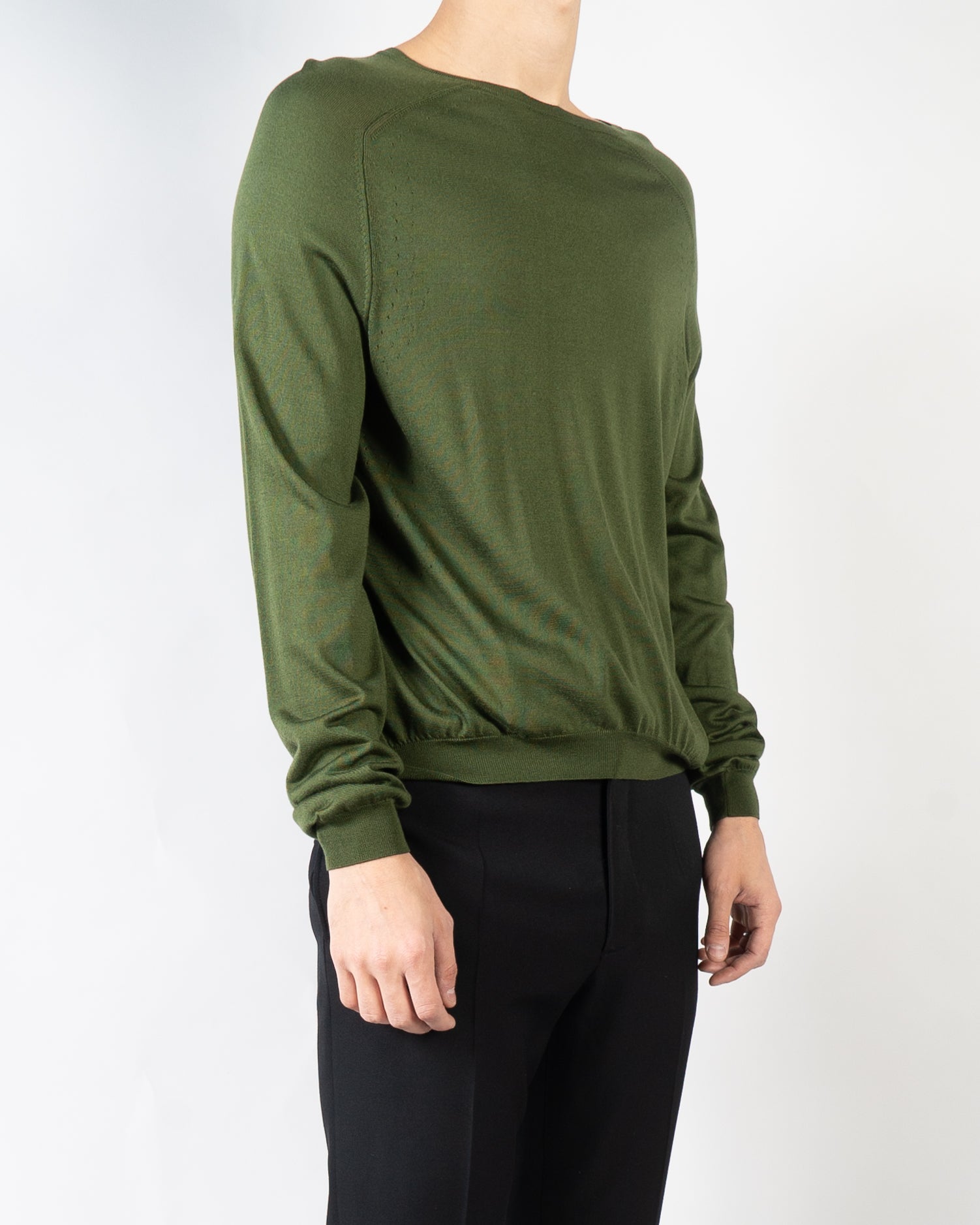 SS20 Green Sweater Sample