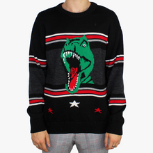 Load image into Gallery viewer, Oversized T-Rex Sweater