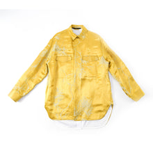 Load image into Gallery viewer, Oversized Yellow Double Layer Shirt