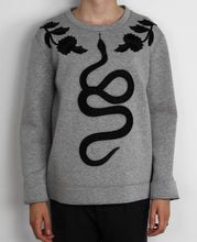 Load image into Gallery viewer, Snake Embroidered Sweatshirt