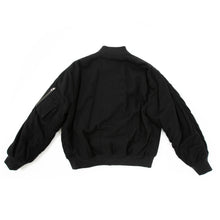 Load image into Gallery viewer, FW16 Black Classic Wool Bomber