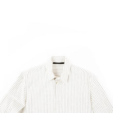 Load image into Gallery viewer, FW19 Beige Striped Wool Shirt