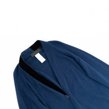 Load image into Gallery viewer, FW15 Velvet Collar Wool Kimono Cardigan