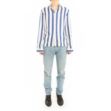 Load image into Gallery viewer, SS17 Opium Striped Long-sleeve Silk Shirt