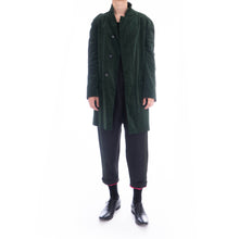 Load image into Gallery viewer, FW17 Green Velvet Coat