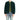 FW19 Green Quilted Velvet Bomber Jacket