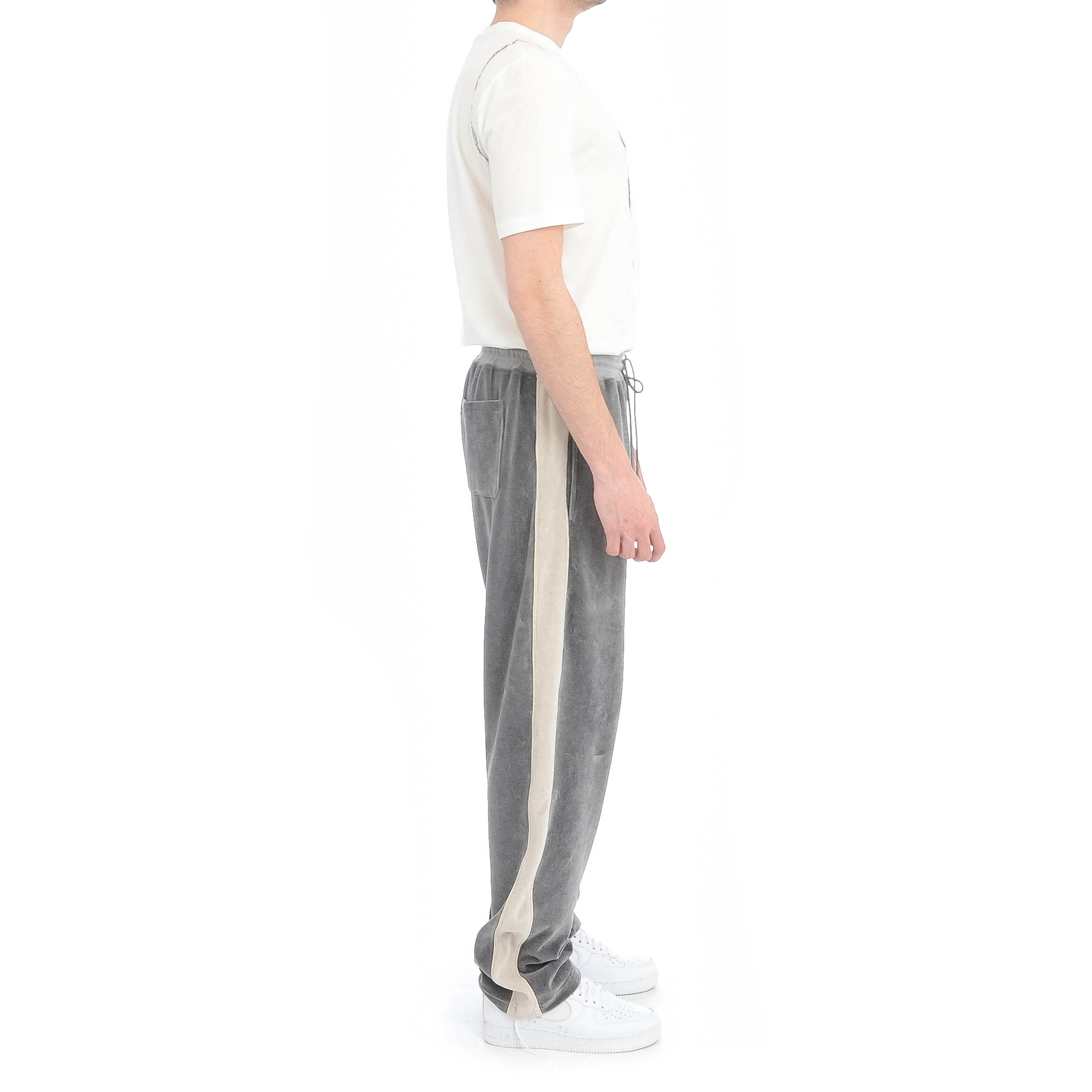 SS19 Grey Velvet Jogger