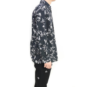 SS15 Black Floral Shirt