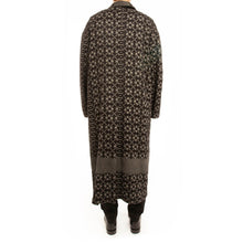 Load image into Gallery viewer, FW19 Ankle Length Jacquard Chapman Coat