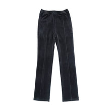 Load image into Gallery viewer, FW20 Dark Blue Velvet Trousers