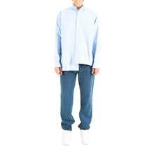 Load image into Gallery viewer, Light Blue Asymmetrical Shirt