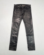 Load image into Gallery viewer, FW03 Black Luster Waxed Denim